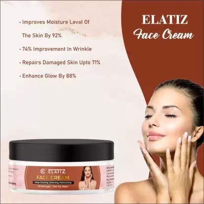 Elatiz Face Cream For Deep Cleaning, Softening, Mousturising  (50 g) - Deal IND.