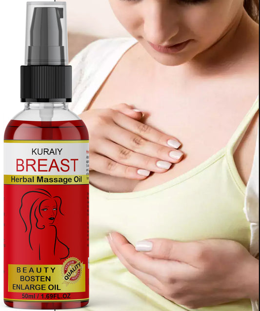 KURAIY Breast? Enhancement Essential Oil Sexy Breast Plumping Massager Enhancer Chest Spa Beautiful Breast Oil Firm Gentle Care - Deal IND.