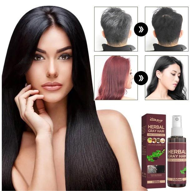 Herbal White to Black Black Hair Serum - Deal IND.