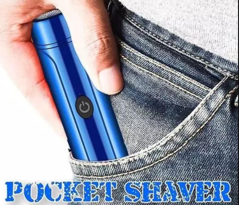 Portable Mini Shaver, Pocket Razor for Men USB Rechargeable Waterproof - Deal IND.