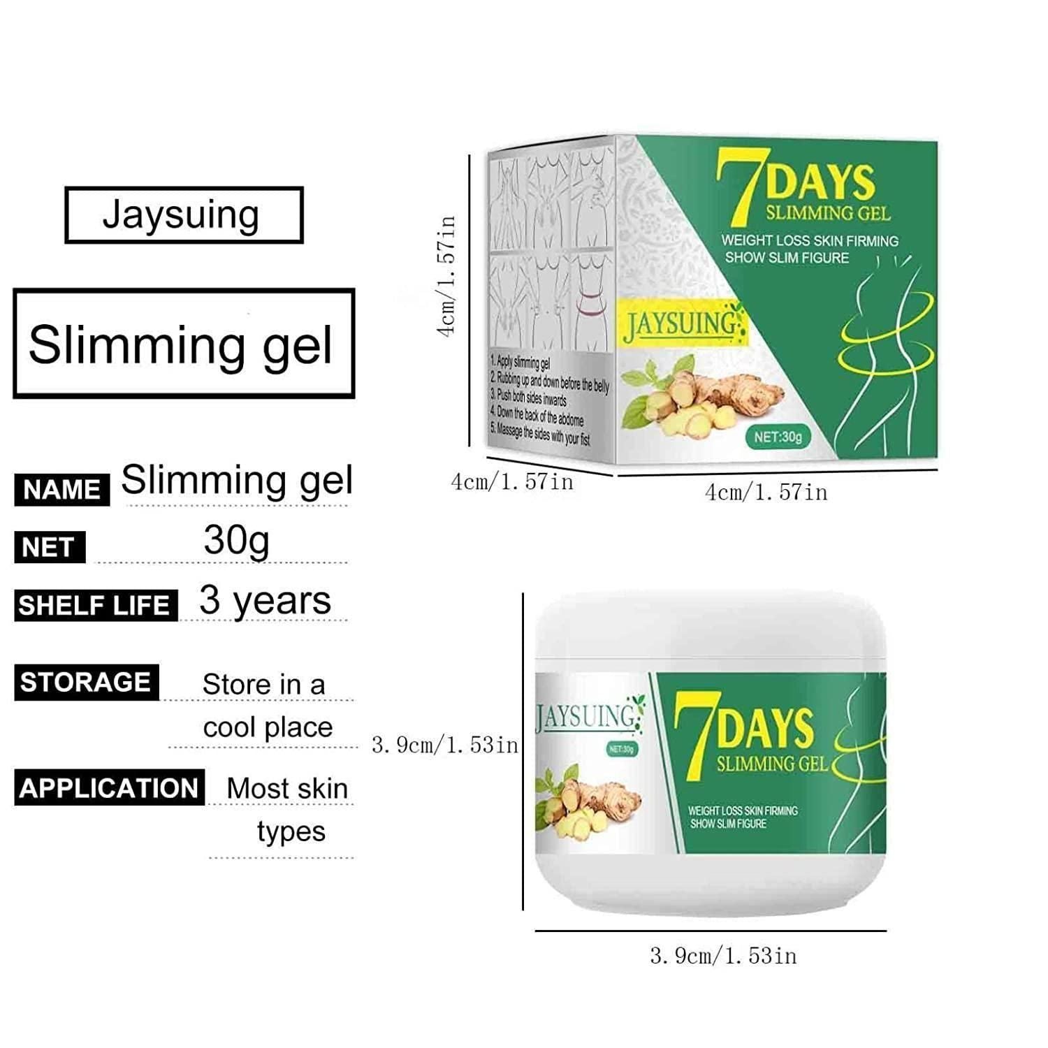 7 Days Ginger Slimming Cream - Deal IND.