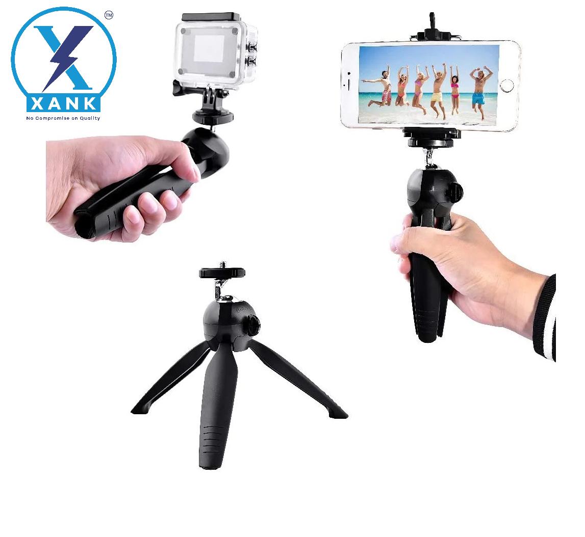 XANK YT-228 Tripod (Black, Supports Up to 1000 g) - Deal IND.