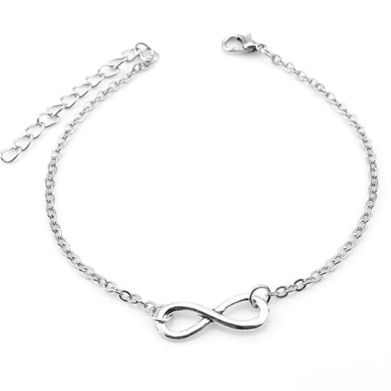 AVR JEWELS Shinning Infinity Bracelet For Women and Girls - Deal IND.