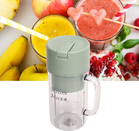 6 Blades  USB Rechargeable Mini Blender For Smoothies Shakes, Perfect For Home Travel Office Gym 350ML - Deal IND.