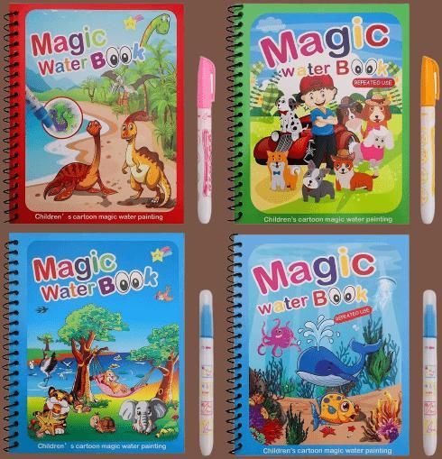 Reusable Magic Water Painting Book - Deal IND.