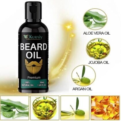 Kuraiy Lite Beard and Moustache Oil - Deal IND.