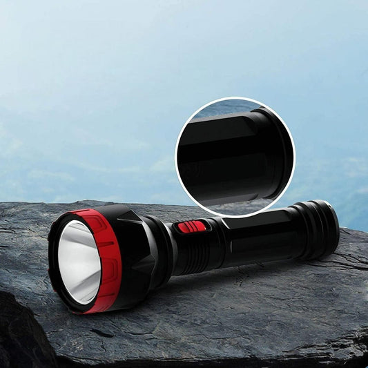 Led Bright Rechargeable Torch (Assorted Color) - Deal IND.