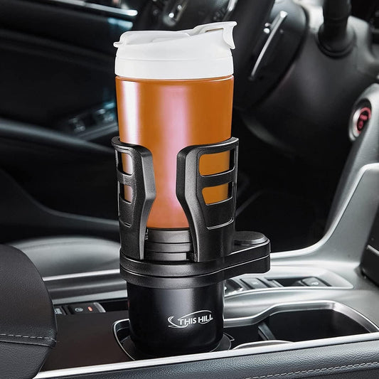 2 in 1 Multifunctional Car Drink Cup Holder Organizer - Deal IND.