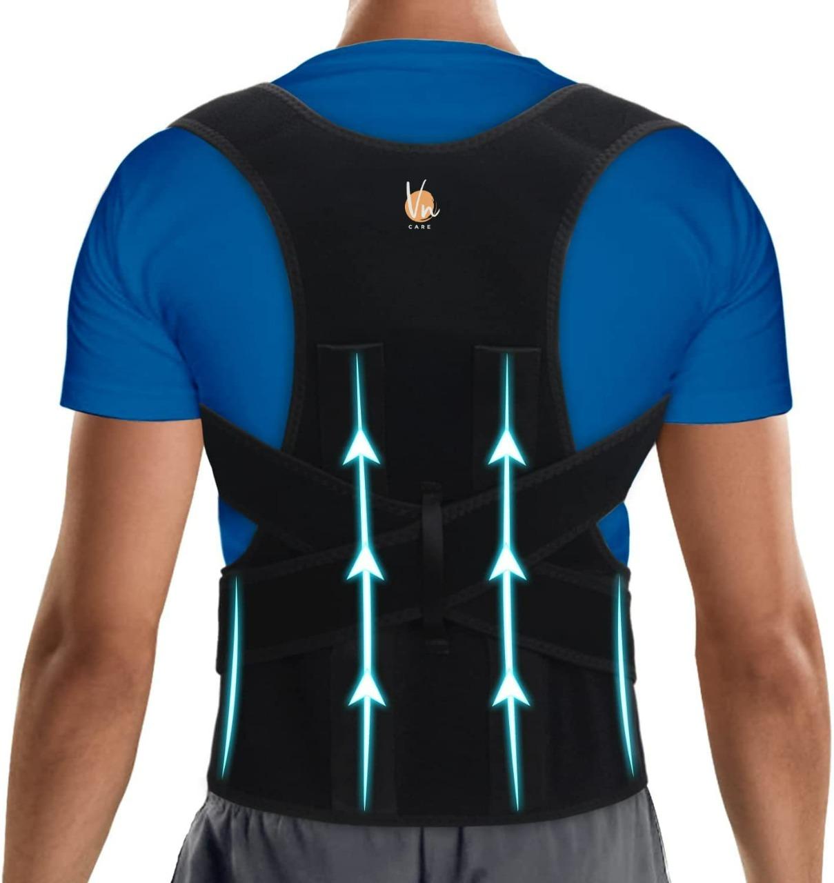 Back & Abdomen Support Pain Relief Posture Corrector Belt - Deal IND.