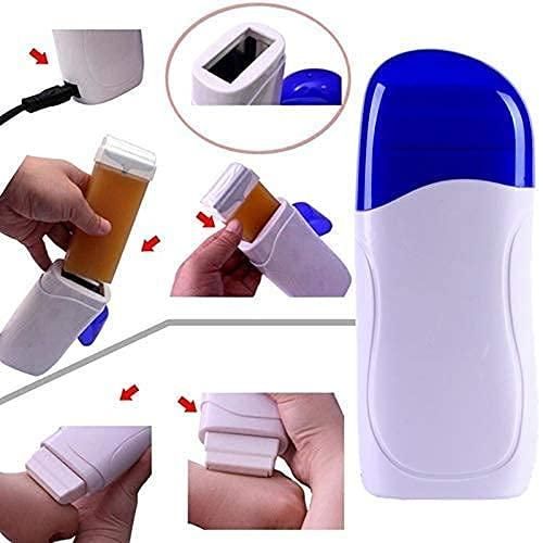 Hair Removal Wax Warmer Roll On Heater machine With Wax Refill Cartridge (Combo of 3 Products) - Deal IND.