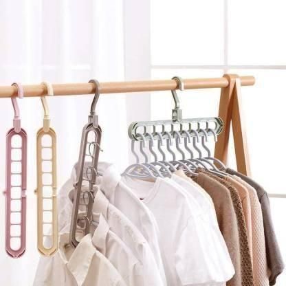 Space Saver Folding Hangers ( Pack Of 3) - Deal IND.