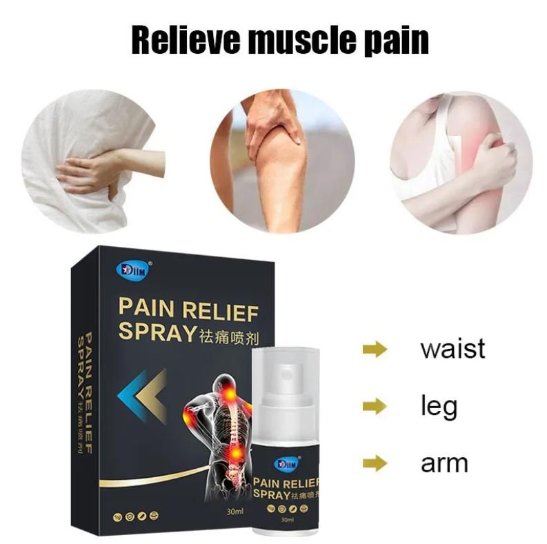 Pain Relief Spray Muscle Knee Waist Pain Back Shoulder - Deal IND.