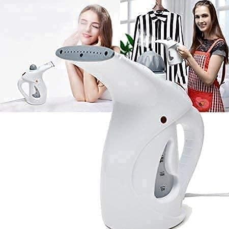 Fast Heat-up Portable Handheld Garment/Facial Vapor Steamer Iron Brush for Home and Travel Handy (Multicolour) - Deal IND.