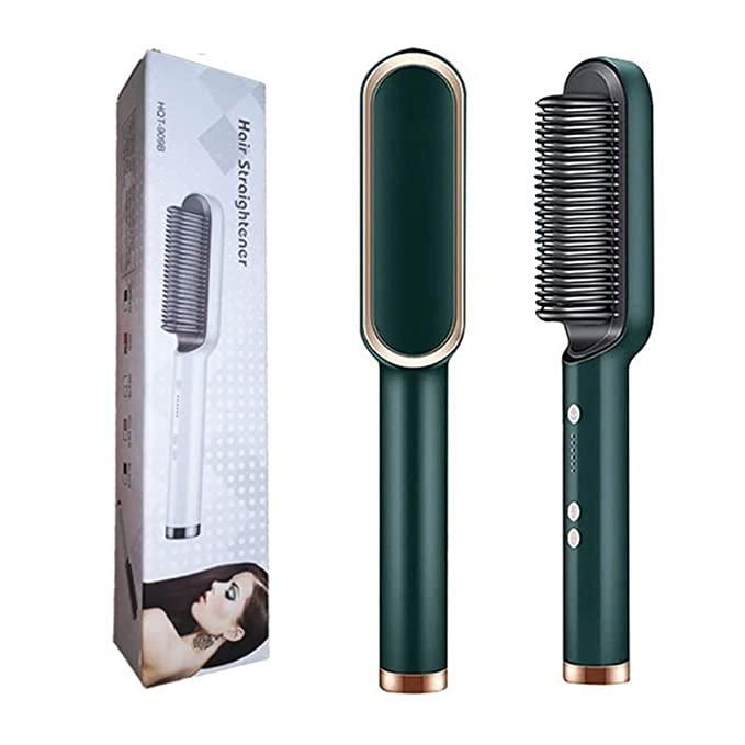 Professional Electric Hair Straightener Comb Brush - Deal IND.