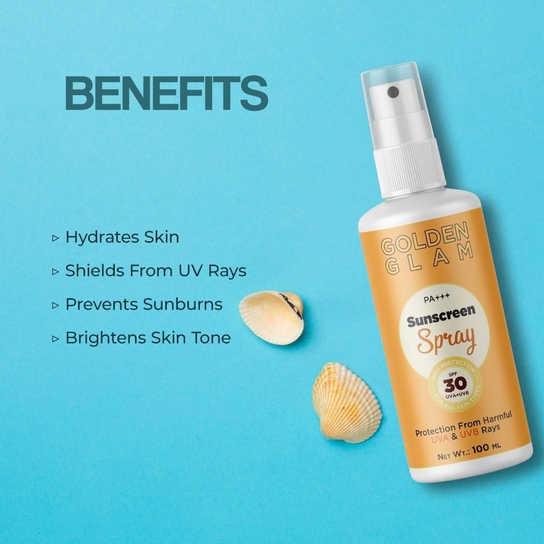 Golden Glam Sunscreen Matte Finish - Deal IND.