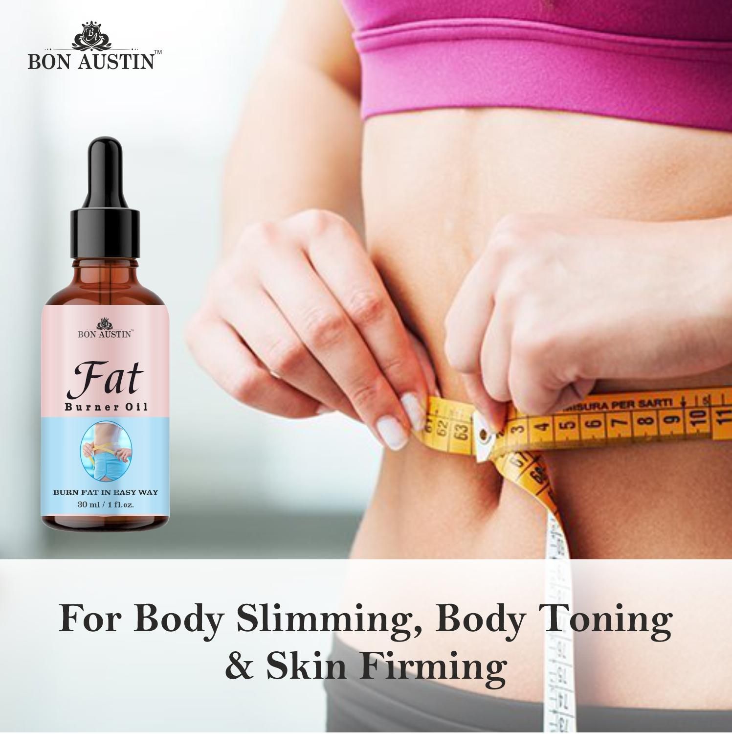 Bon Austin Premium Fat Loss Oil - A Belly fat reduce oil/ weight loss massage oil/ fat burner oil for women/ Slimming oil 30ml - Deal IND.