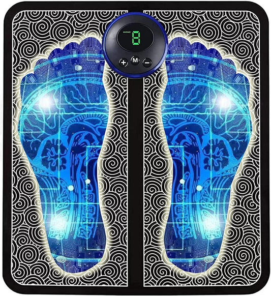 Vibrating Bubble Electric Ems Foot Massager Pad - Deal IND.