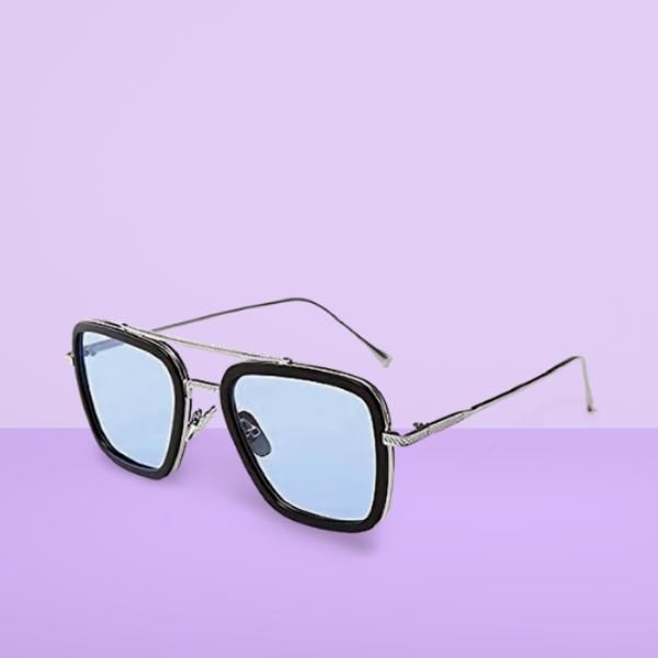 Unisex Free Size Retro Square Sunglasses - Deal IND.