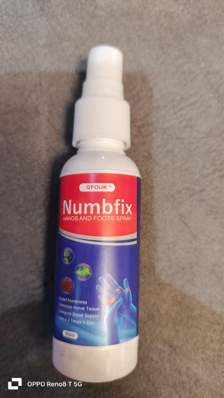 Numbfix Hands and Foots Spray for Discomfort Caused by Joints, Numbfix Hands and Foots Spray for Applies to Everyone (Pack of 2) - Deal IND.