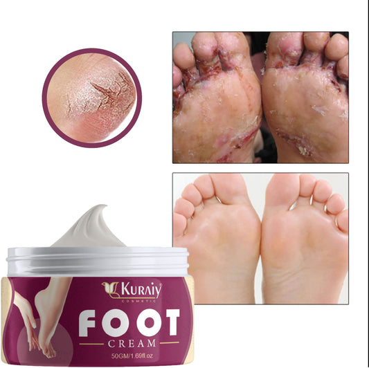 KURAIY Crack Blaster Repair - Cracked Skin, Heel, Finger Healing Balm and Crack Blaster Revive Dry Skin and Body Cream (50gm) - Deal IND.
