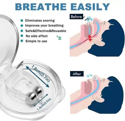 Anti Snoring Nose Clip Device for Men Women Nasal Strips Stops Snoring Stopper Anti-snoring Device  (Nose Clip) - Deal IND.