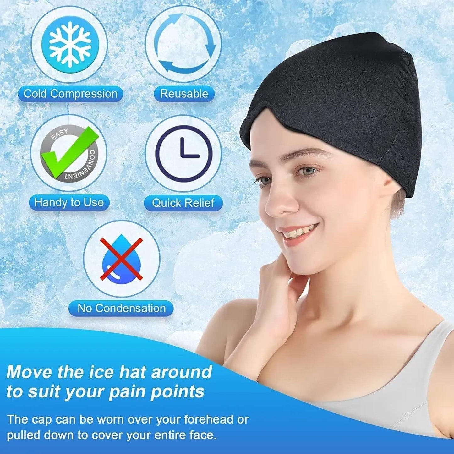 Magic secret Migraine and Headache Relief Cap - Deal IND.