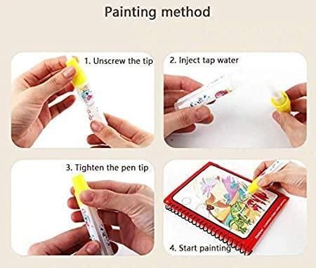 Reusable Magic Water Painting Book - Deal IND.