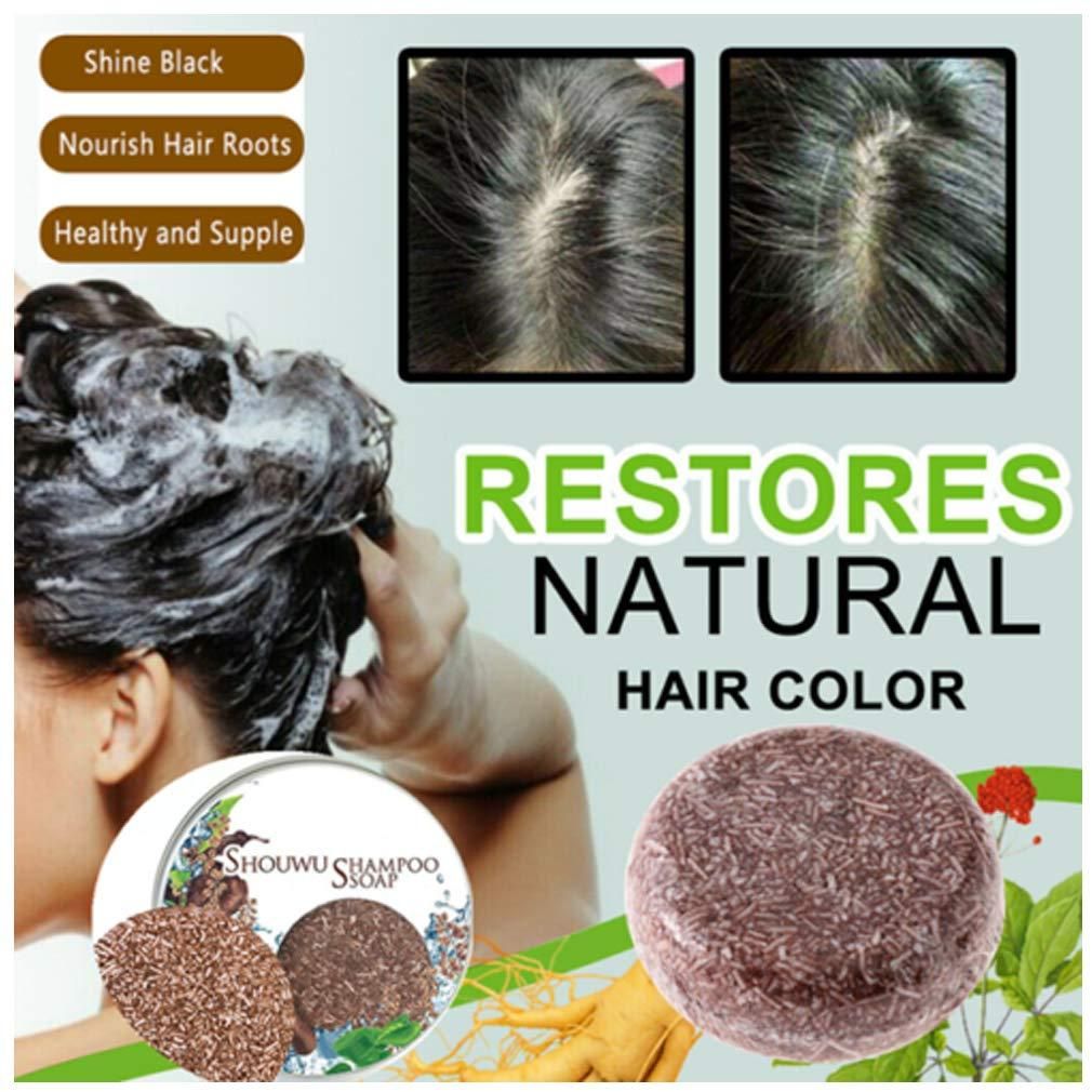 Organic Grey Reverse Shampoo Bar-Natural Organic Conditioner And Repair Care (Pack of 1) - Deal IND.