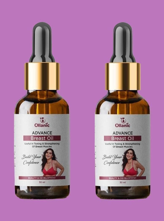 Advance Breast Oil Combo 30ml Each (60ml) (Pack Of 2) - Deal IND.