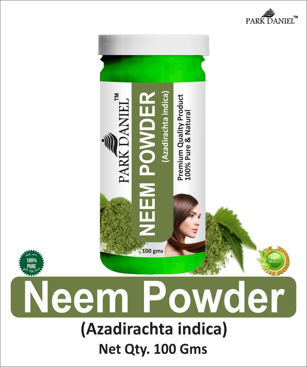 Park Daniel Neem Powder & Amba Haldi Powder Combo pack of 2 Jars of 100 gms(200 gms) - Deal IND.