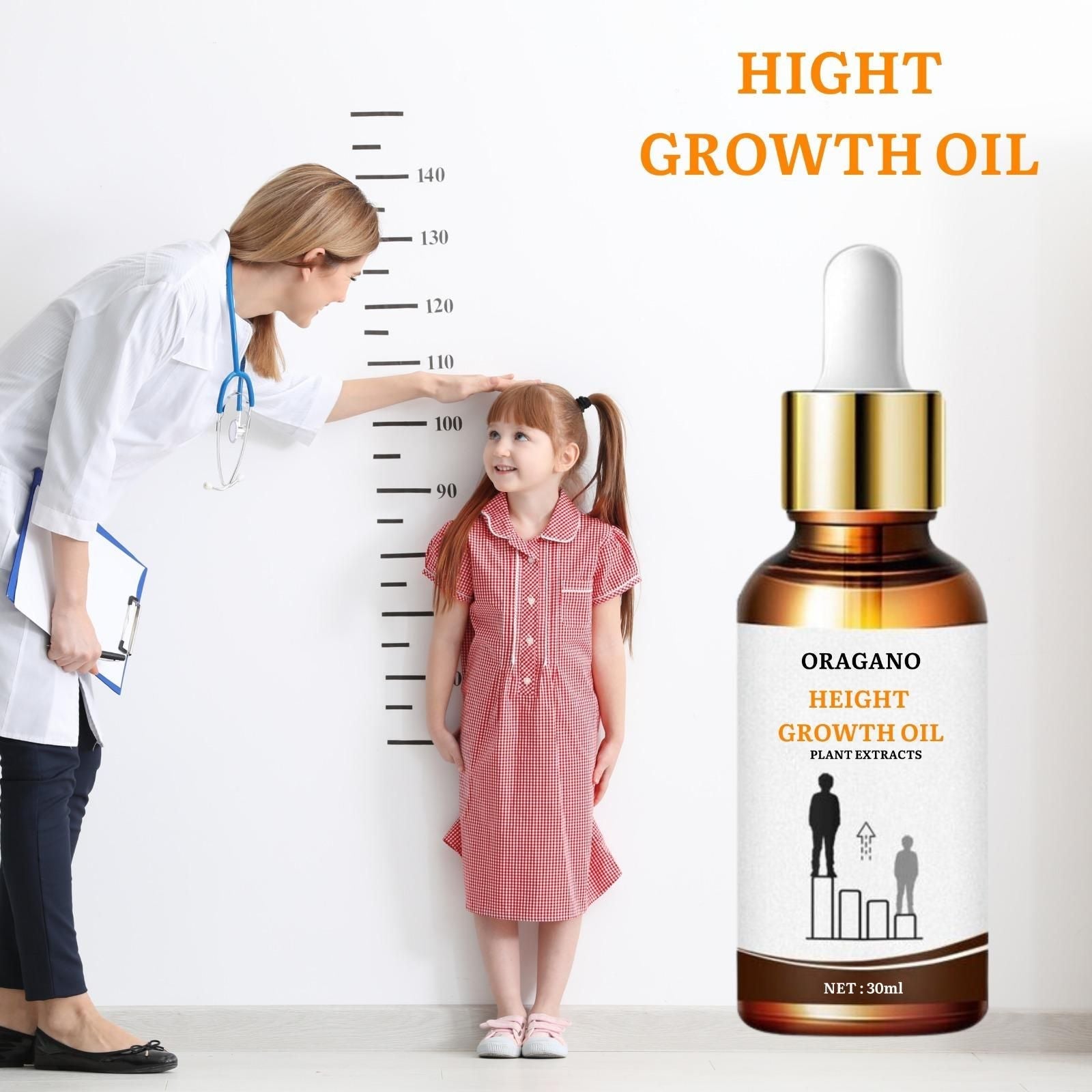 Oragano height Growth Oil (Pack of 2) - Deal IND.