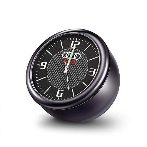 Analog Car Mini Quartz Clock With Brand Logo - Deal IND.