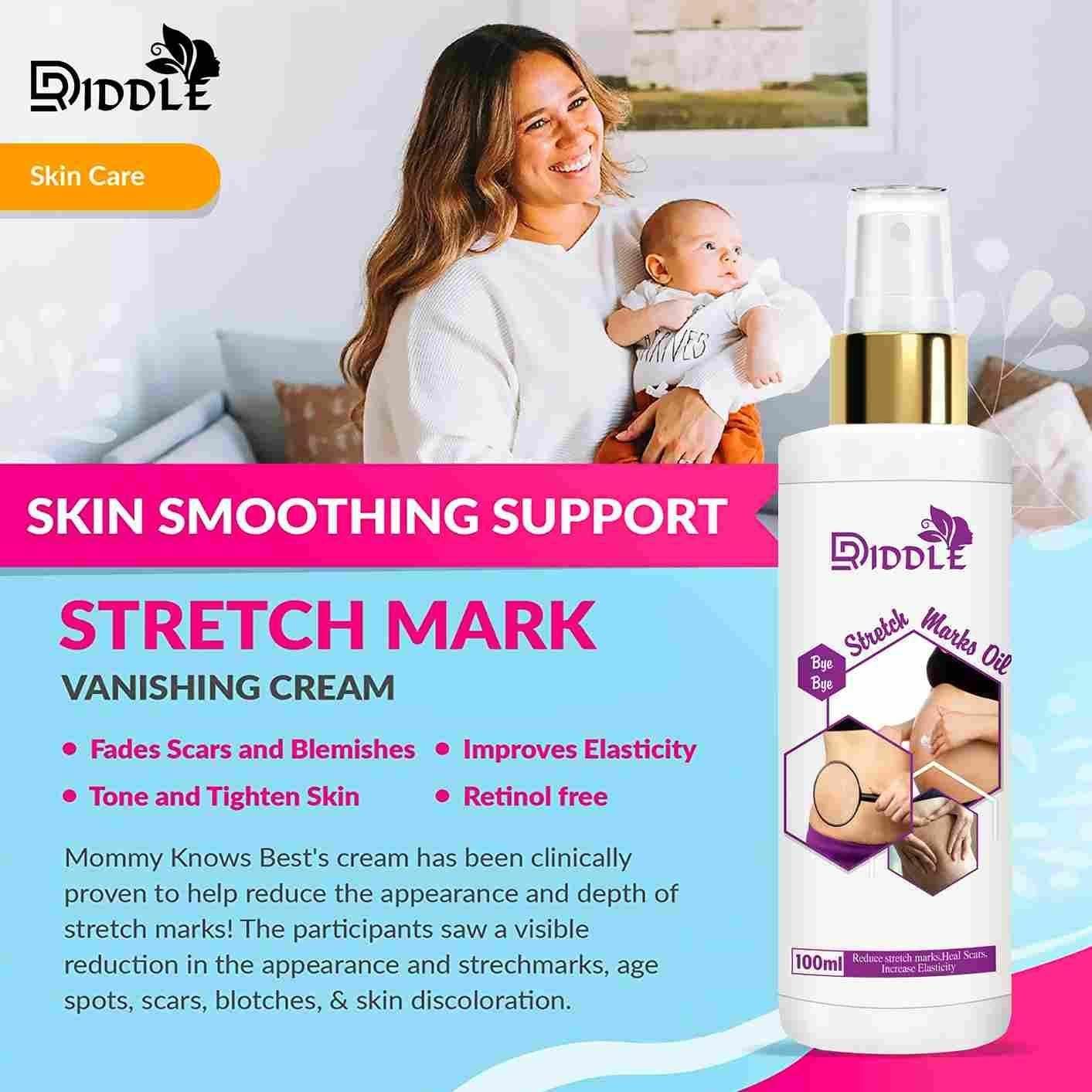Pregnancy Stretch Mark Removal Oil Scar Removal Pack of 2 - Deal IND.