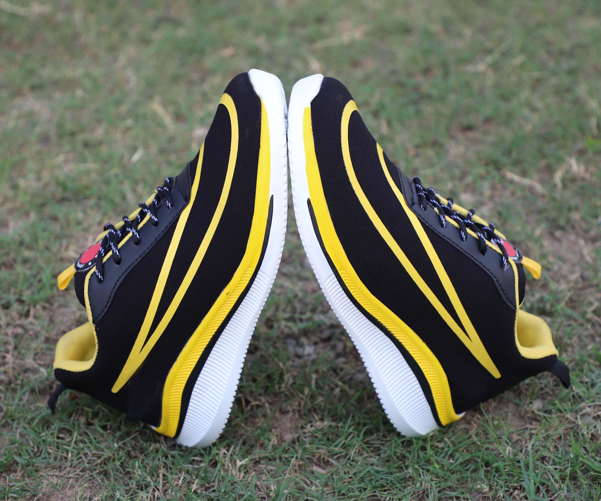 WIN9 Men Yellow Casual Laceup Comfortable Sports Shoes - Deal IND.