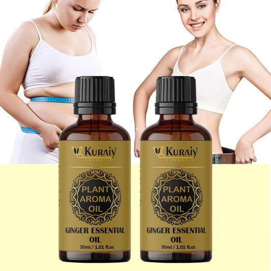 KURAIY Premium Slimming Oil Belly and Waist Stay Perfect Shape.( Pack Of 2) - Deal IND.