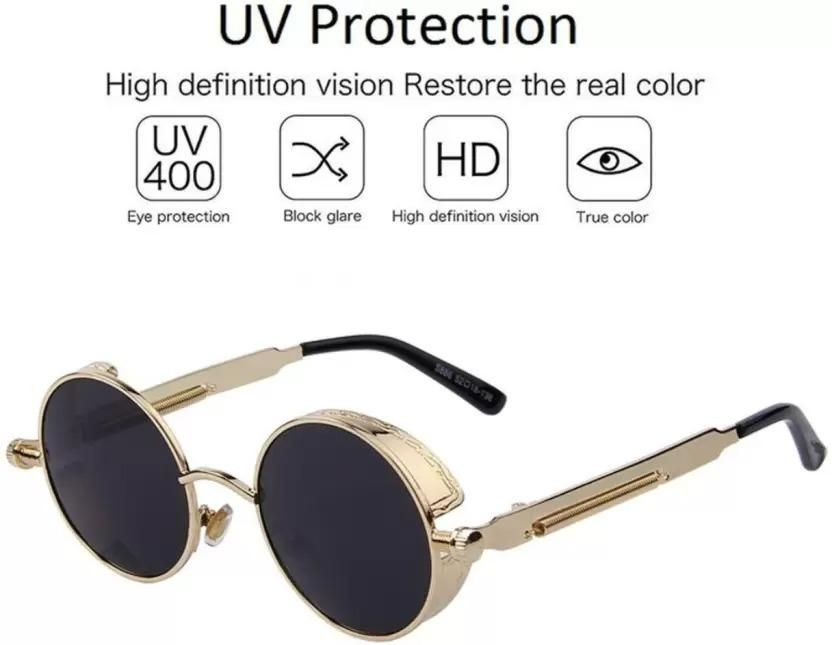 UV Protection Round Sunglasses - Deal IND.