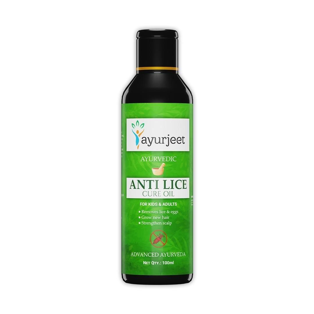 Ayurjeet Ayurvedic Anti Lice Cure Oil 100ml - Deal IND.