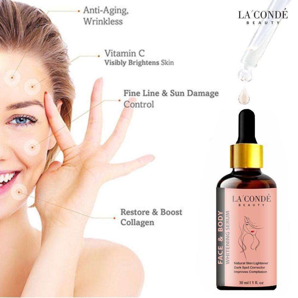 La'Conde Face and Body Skin Whitening Serum - Deal IND.