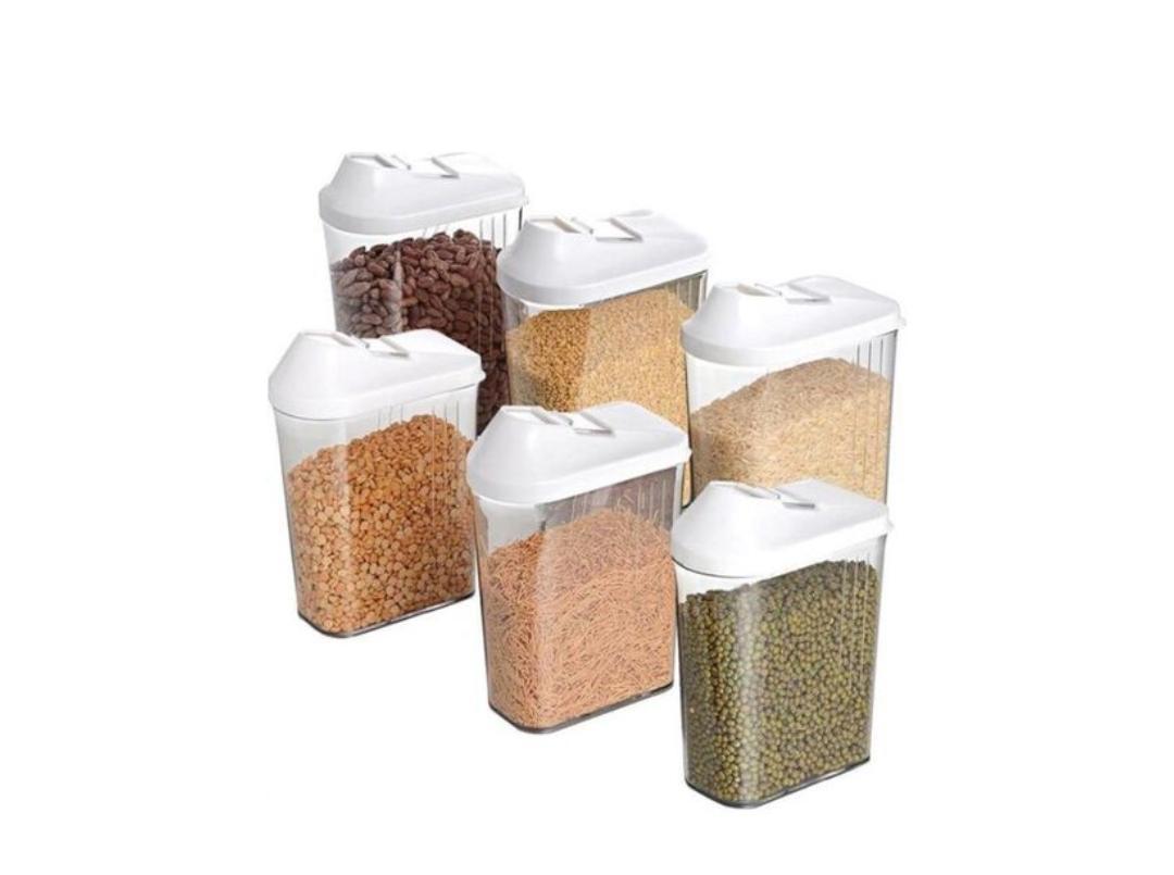 6 Pcs Container Set Storage Box - Deal IND.