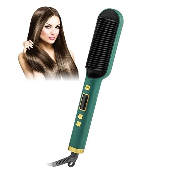 Professional Electric Hair Straightener Comb Brush - Deal IND.