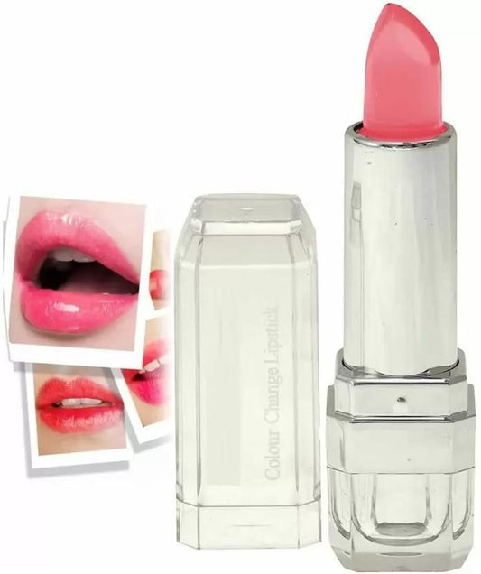 MYEONG Gold Glitter Color Change Gel Lipstick (Pink, 3.6 g) - Deal IND.