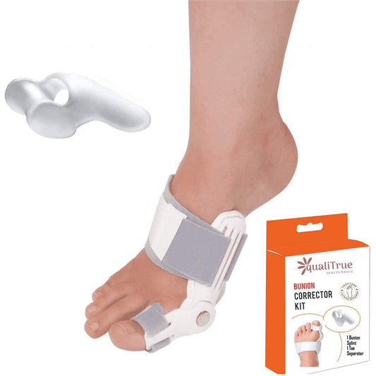 Silicone Toe Separator For Adults Bunion Corrector Splint Kit For Toe - Deal IND.