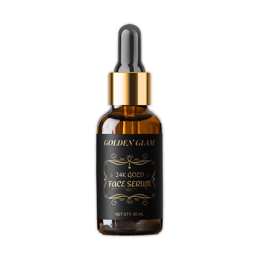 24K Gold Face Serum improves Dullness Reduces fine lines (30 ml) (Pack Of 1) - Deal IND.