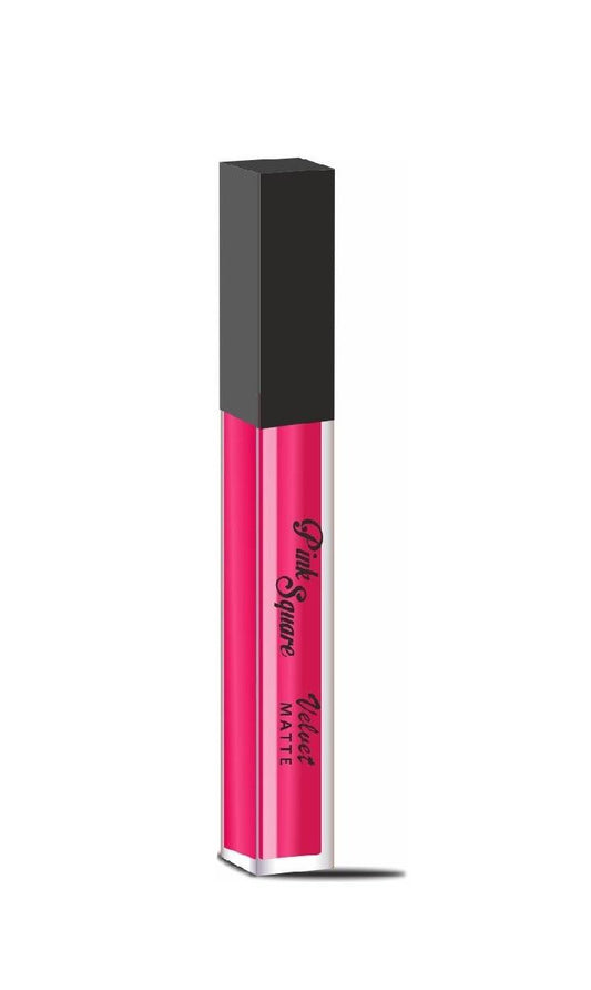 Matte Long Lasting Liquid Dark Pink(Punch) Lipstick- Ideal For Women and College Girls Pack of 1 Pcs - Deal IND.