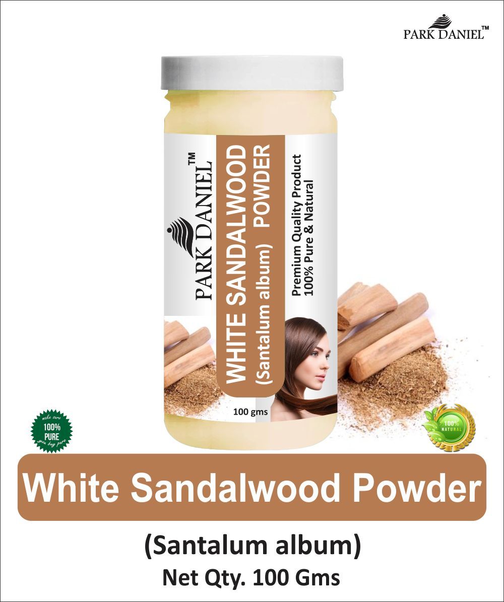 Park Daniel White Sandalwood Powder & Potato Powder Combo pack of 2 Jars of 100 gms(200 gms) - Deal IND.