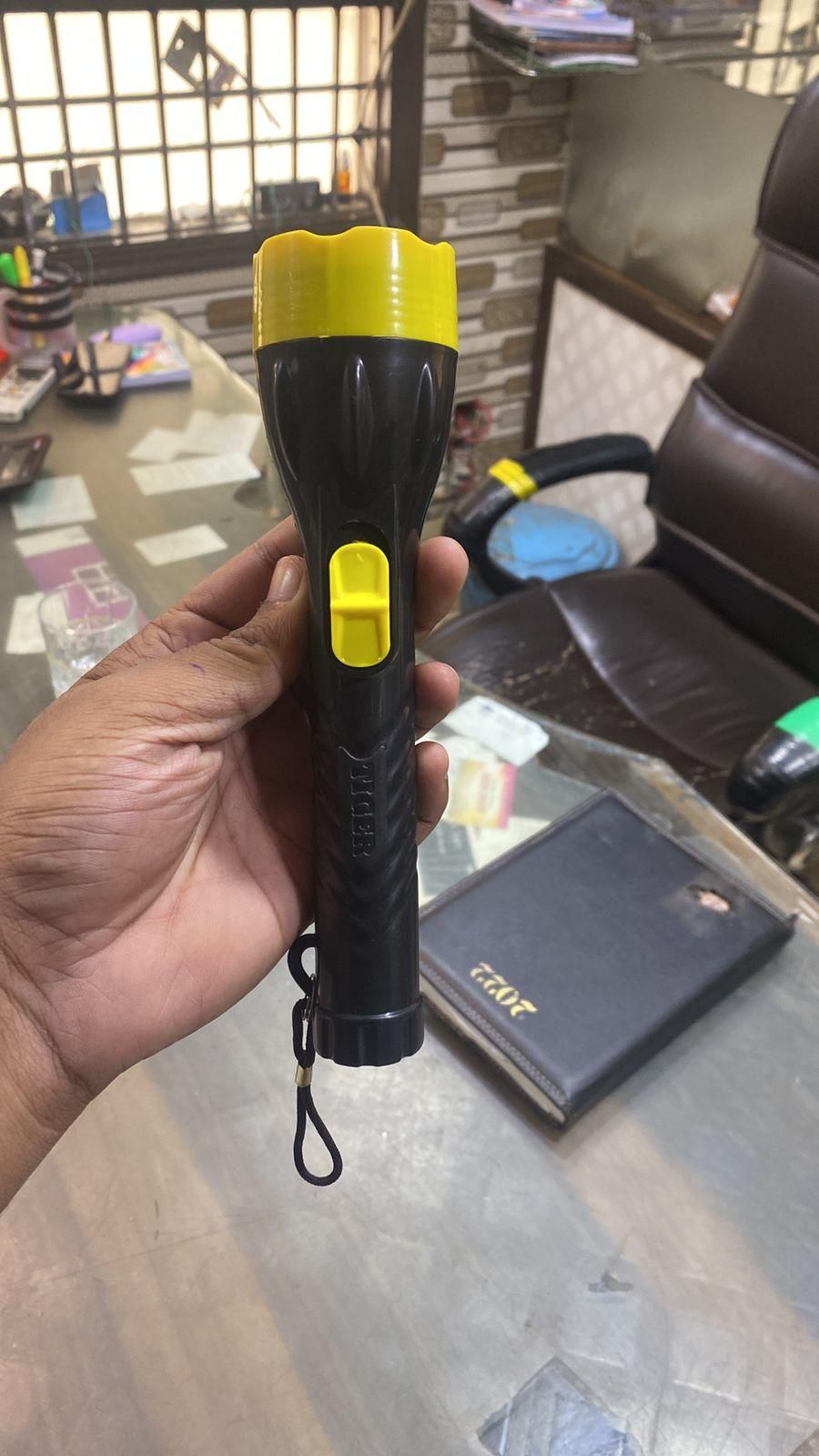 Flame LED Torch Popular Flashlight 0.5 W Power LED - Deal IND.