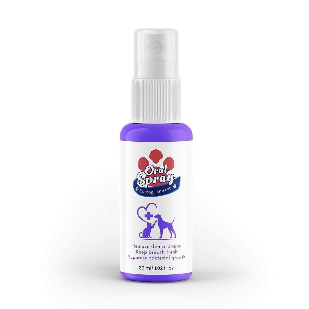 Oral Spray For Dogs & Cats (Pack of 2) - Deal IND.