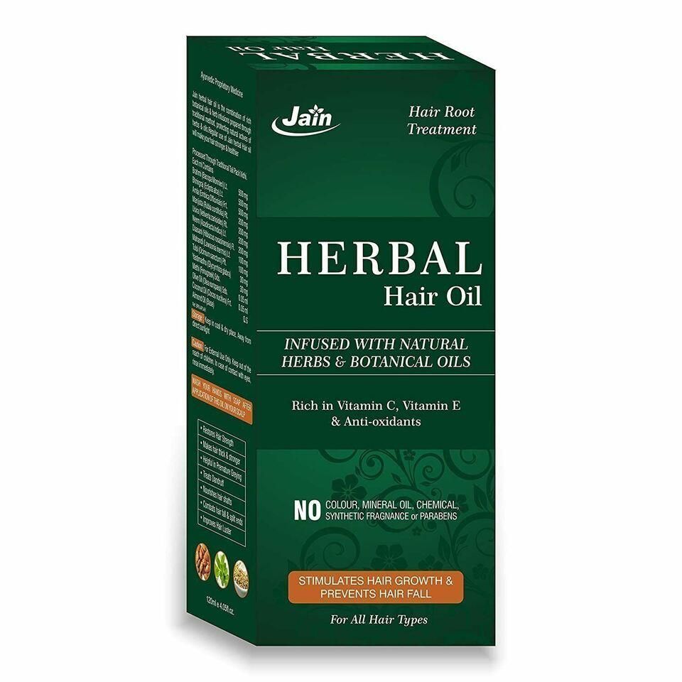 Herbs and Botanical Oil Infused Herbal Hair Oil - Deal IND.