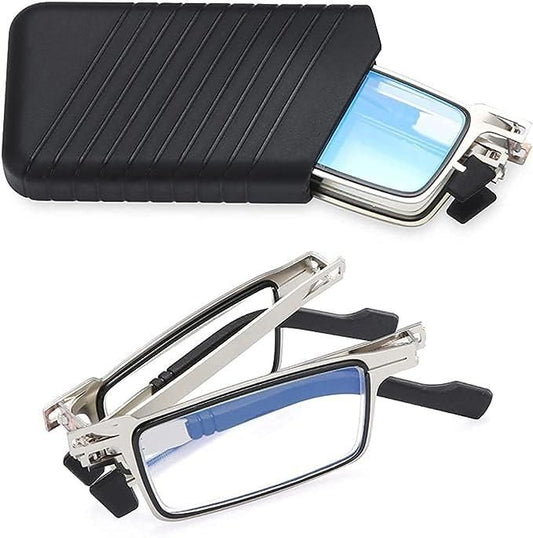 Foldable Lightweight Compact Portable Rectangle Eyewear - Deal IND.