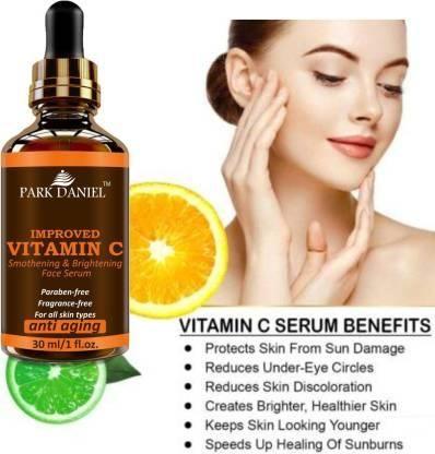 Park Daniel Improved Vitamin C Facial Serum 30ml Pack of 2 - Deal IND.